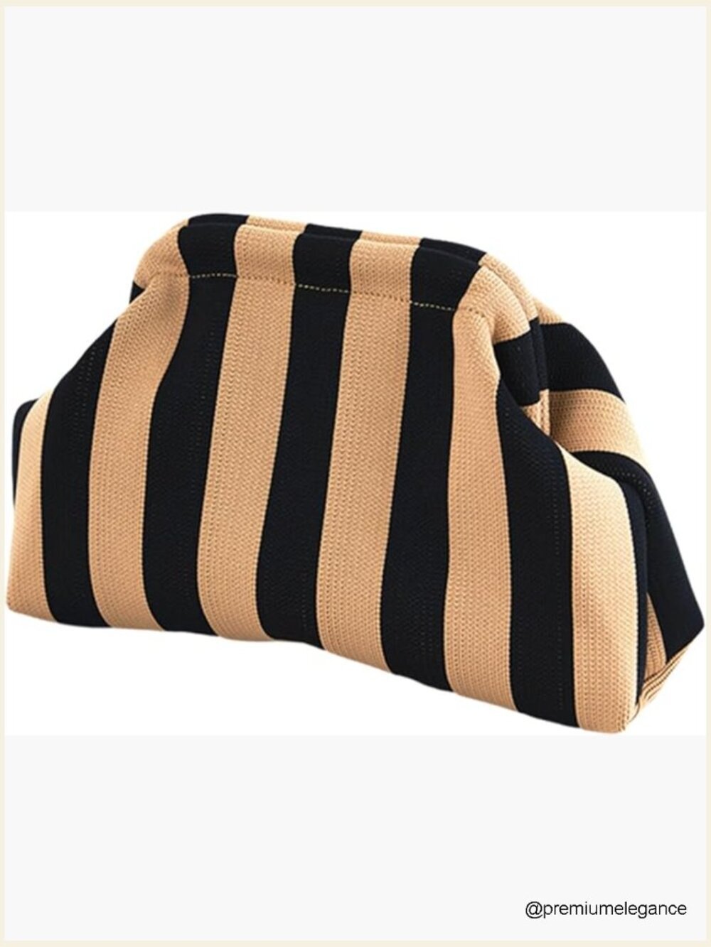 Woven Crochet Clutch Purse Straw Beach Bag Evening Handbag